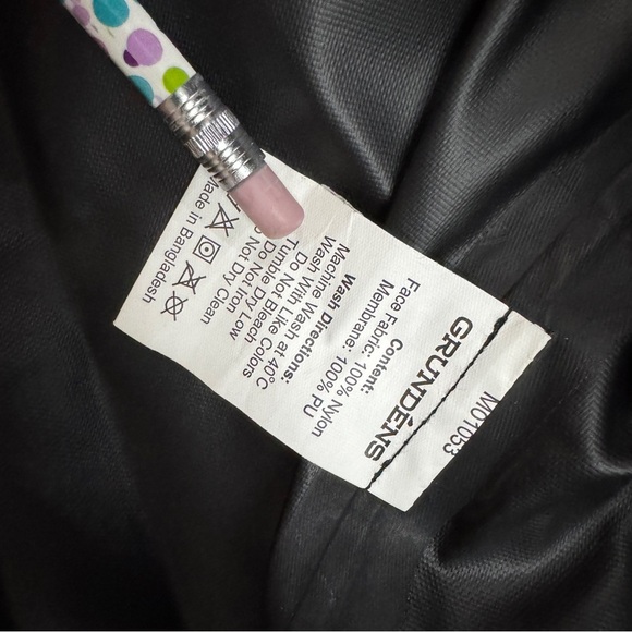 Grundens Vintage Rain Gear Jacket Blue Size Large - Picture 8 of 13